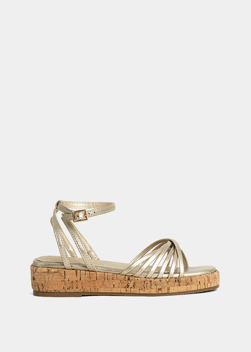 ShuShop Shoes Gold / 13 ShuShop Girls Isla Mini Sandal - Gold