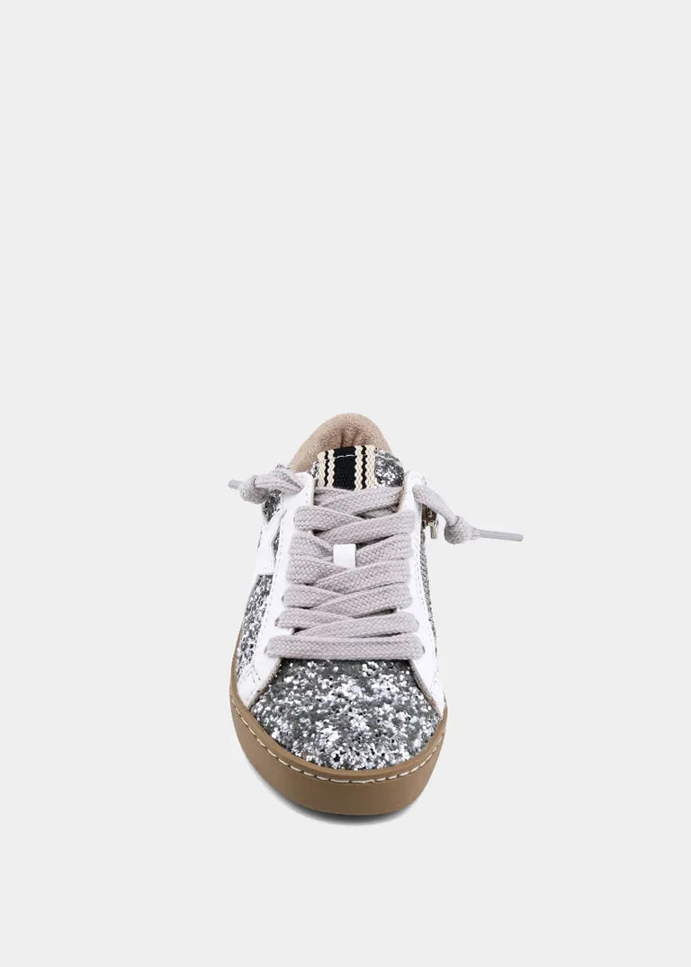 ShuShopShuShop Girls Paula Mini Sneaker - Sterling SparkleBabysupermarket