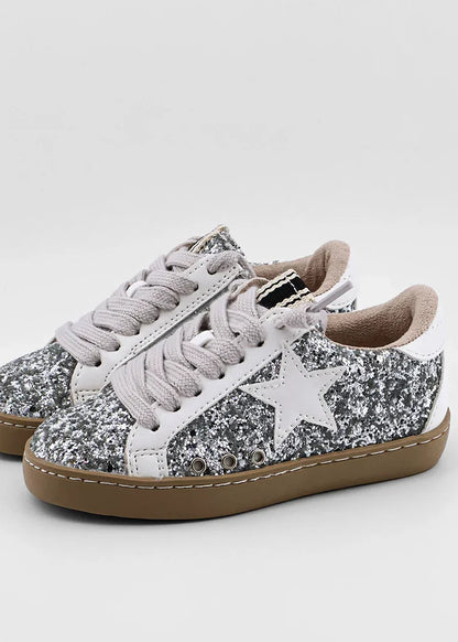 ShuShopShuShop Girls Paula Mini Sneaker - Sterling SparkleBabysupermarket
