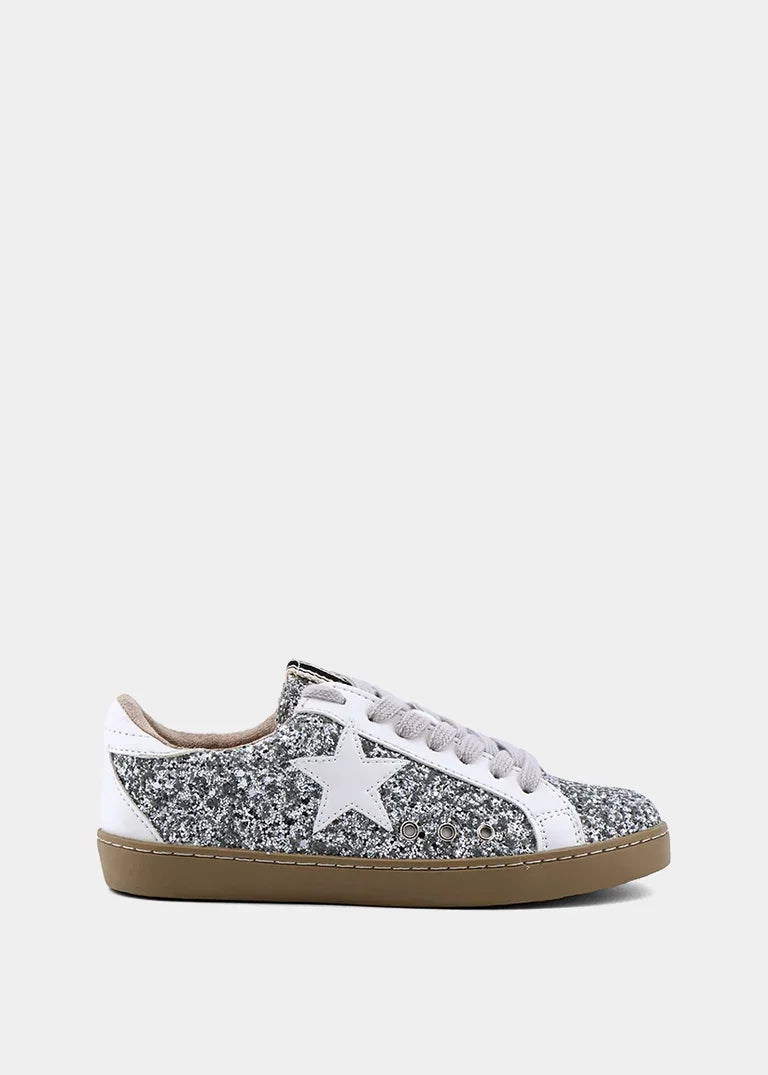 ShuShopShuShop Girls Paula Mini Sneaker - Sterling SparkleBabysupermarket