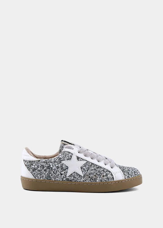 ShuShopShuShop Girls Paula Mini Sneaker - Sterling SparkleBabysupermarket