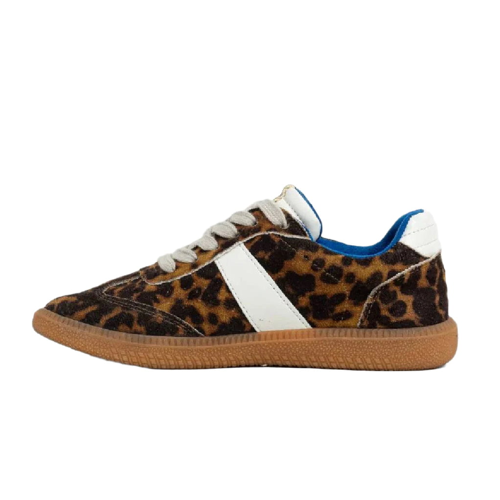 ShuShop ShuShop Leopard Print Syndey Mini Sneaker
