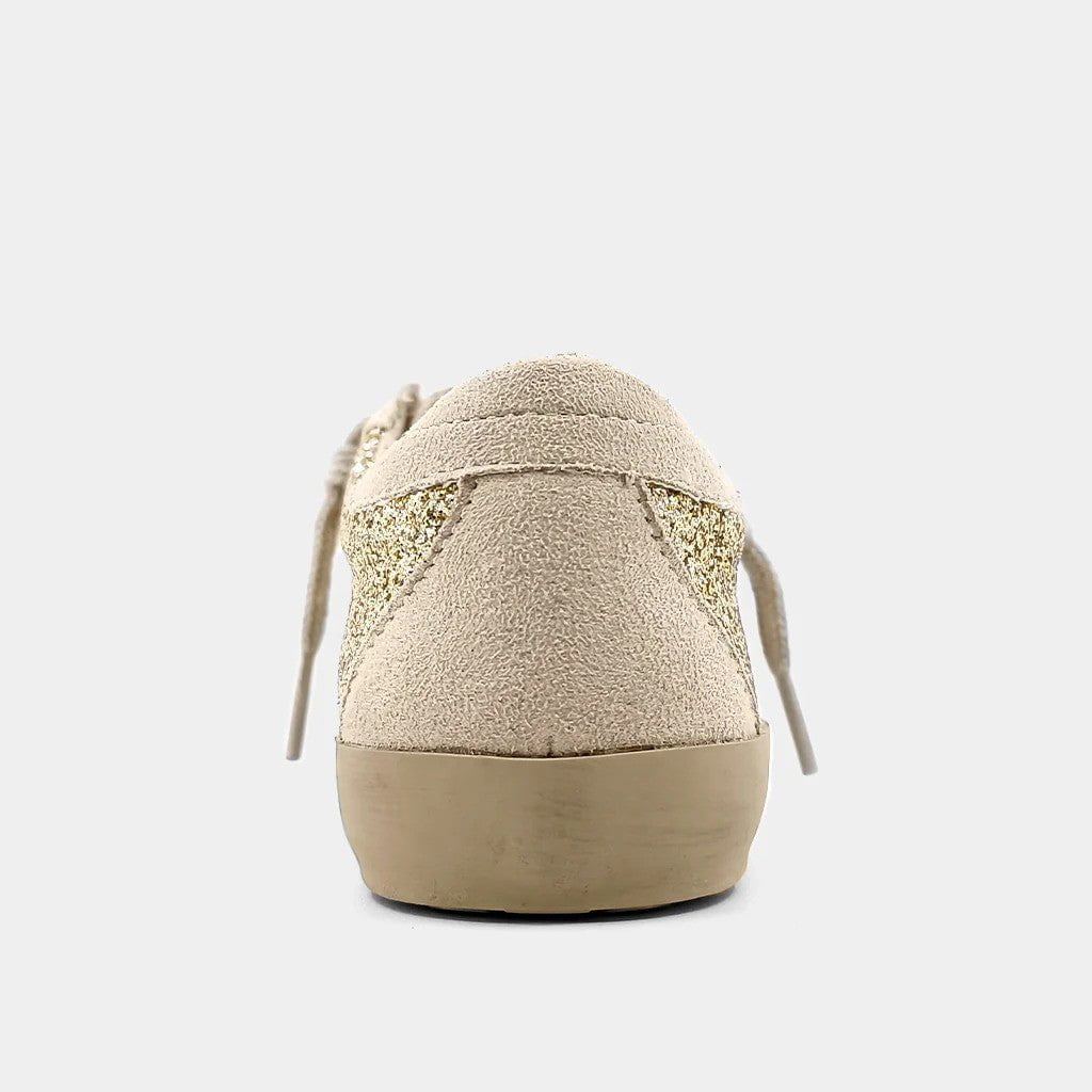 ShuShop Paula Kids Sneaker Gold Glitter