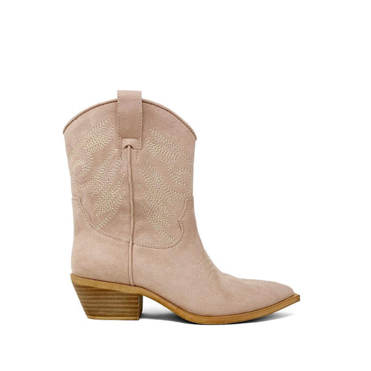 ShuShop Rose Suede Zahara Mini Boot