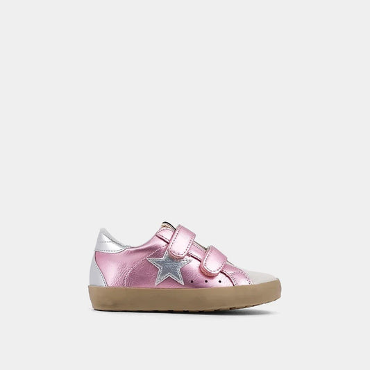 ShuShop Apparel & Gifts Metallic Pink / 7 ShuShop Toddlers Sunny Sneaker Metallic Pink