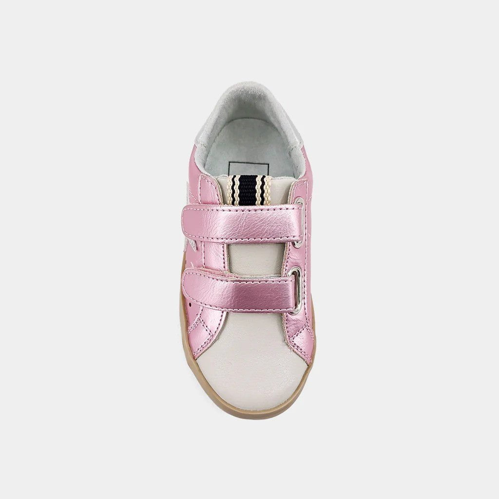 ShuShop Apparel & Gifts ShuShop Toddlers Sunny Sneaker Metallic Pink