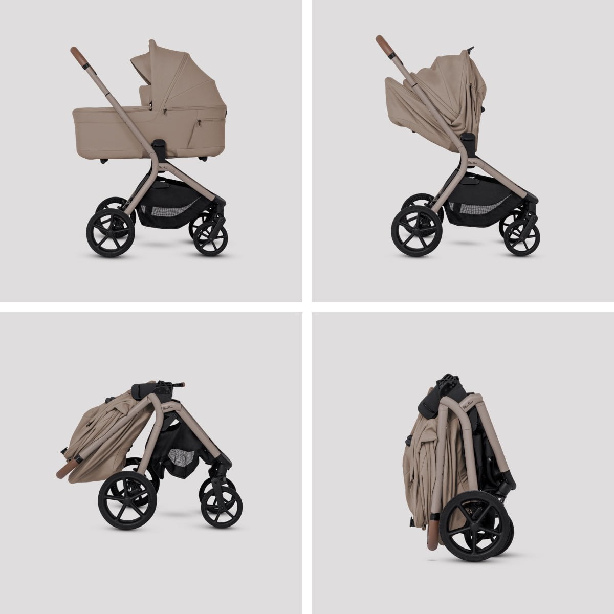 Silver CrossSilver Cross Breez Compact Stroller + Folding Bassinet BundleBabysupermarket