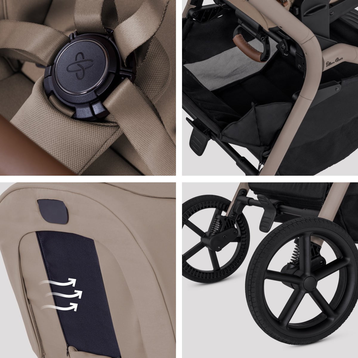 Silver CrossSilver Cross Breez Compact Stroller + Folding Bassinet BundleBabysupermarket
