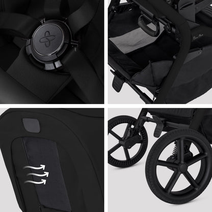 Silver Cross Strollers - Single Silver Cross Breez Mid-Size Compact Stroller