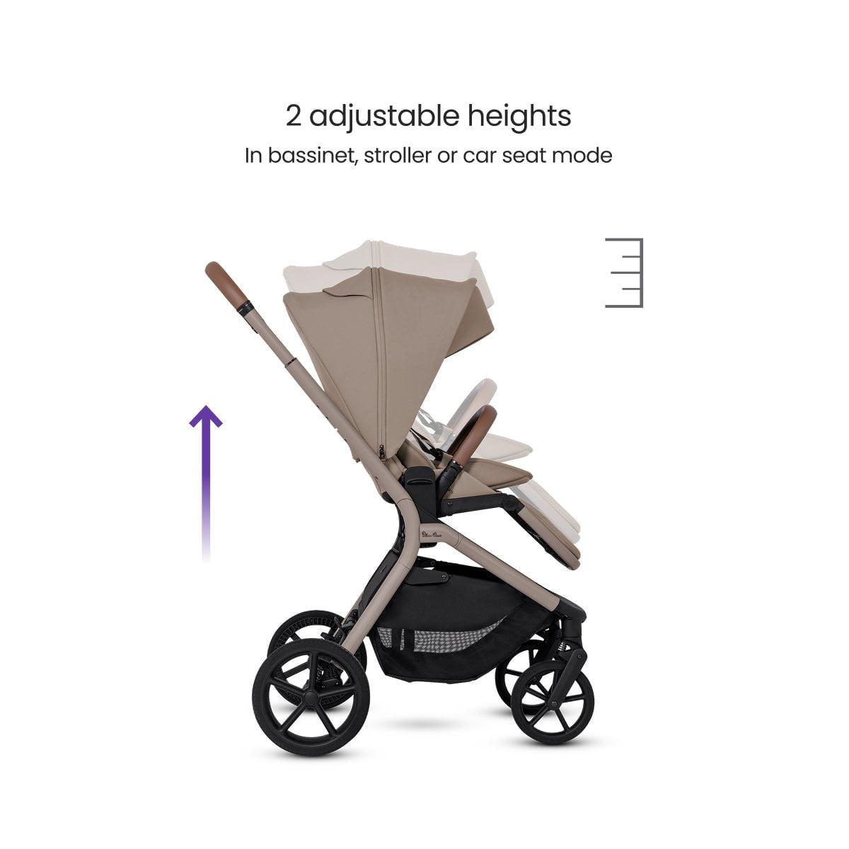 Silver Cross Strollers - Single Silver Cross Breez Mid-Size Compact Stroller