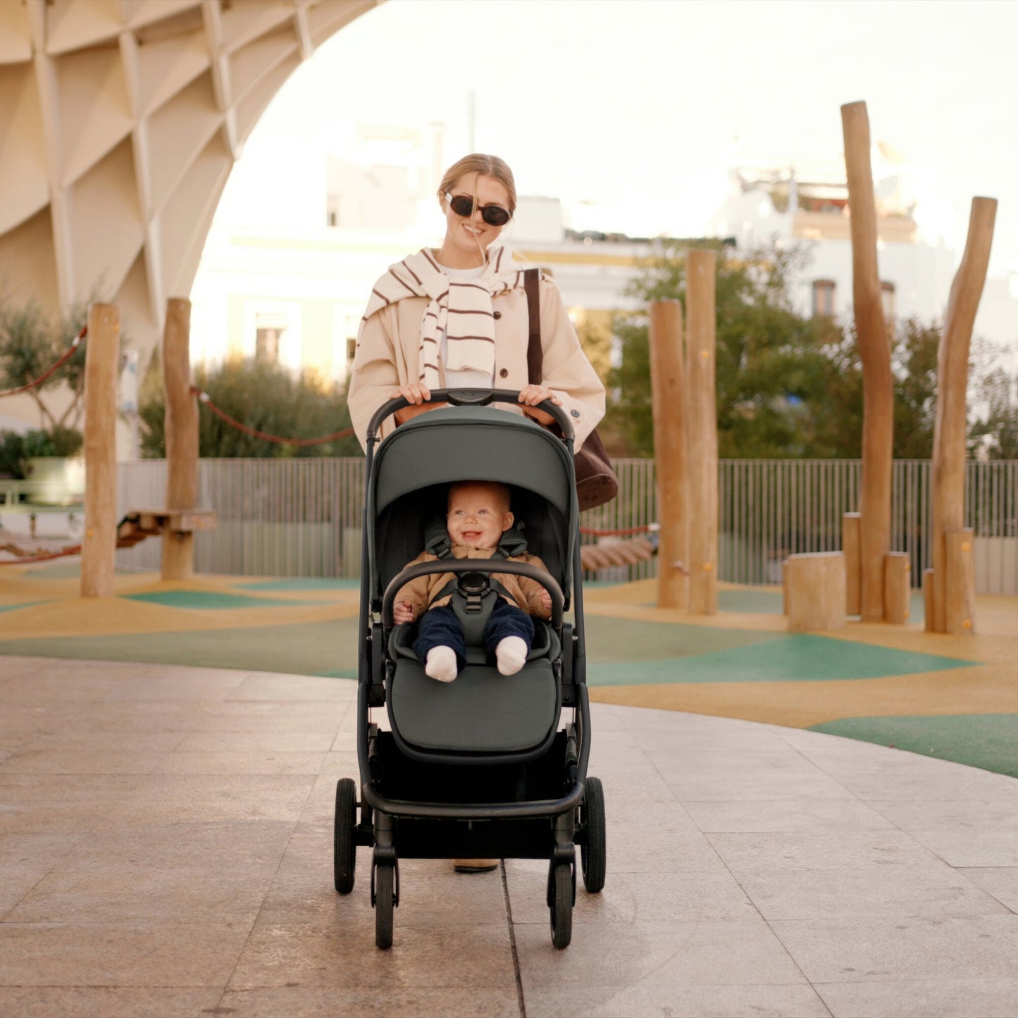 Silver Cross Strollers - Single Silver Cross Breez Mid-Size Compact Stroller