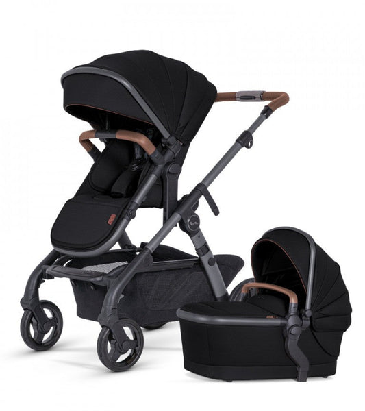 Silver Cross Wave 3 Complete Stroller - Seat, Bassinet, & Tandem Licorice