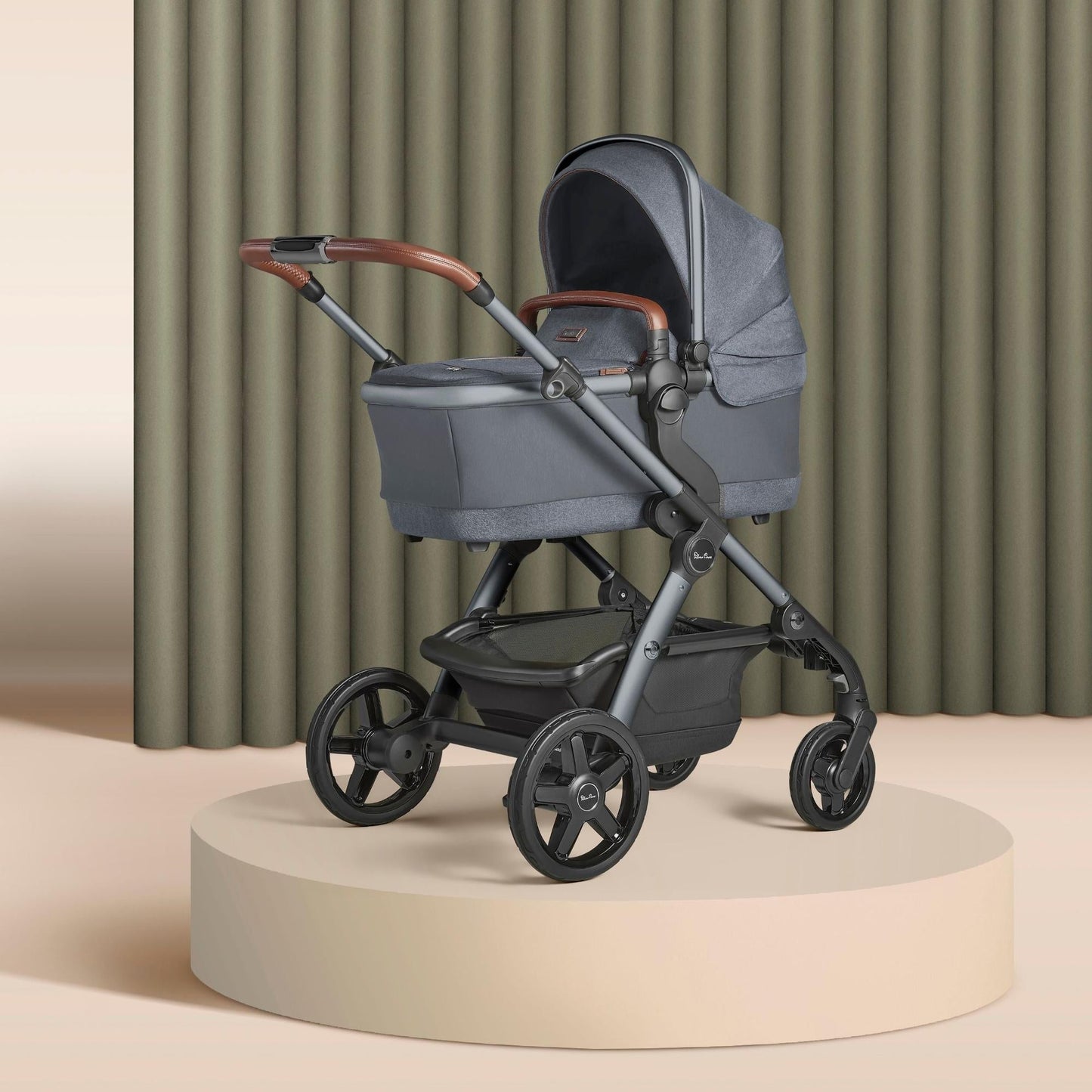Silver Cross Stroller Accessories Silver Cross Wave Tandem Bassinet with Sustainable Fabrics
