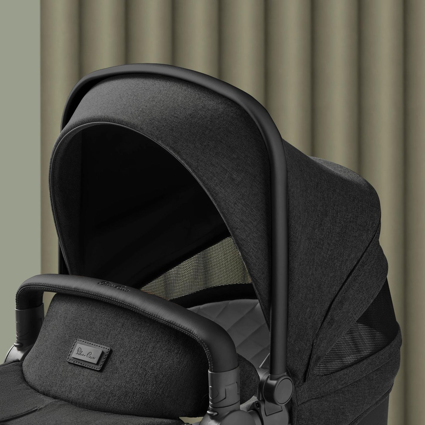 Silver Cross Stroller Accessories Silver Cross Wave Tandem Bassinet with Sustainable Fabrics