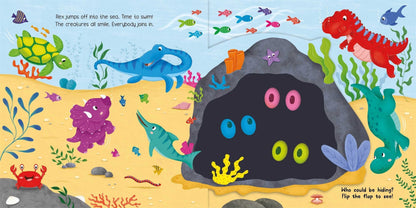 Simon & Schuster Children Books Simon & Schuster Dino Peep Through Surprises! Book