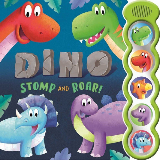Simon & Schuster Dino Stomp and Roar! Book