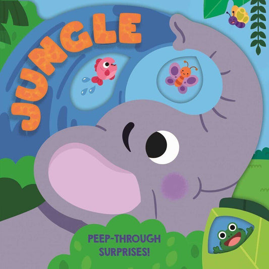 Simon & Schuster Jungle Peep-Through Surprises! Book
