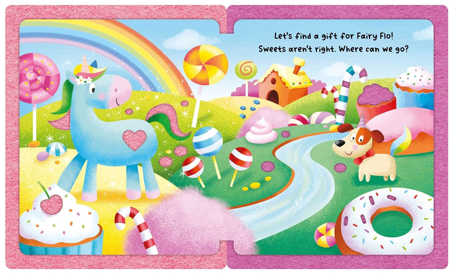 Simon & Schuster Unicorn A Fun, Feely Felt Story!