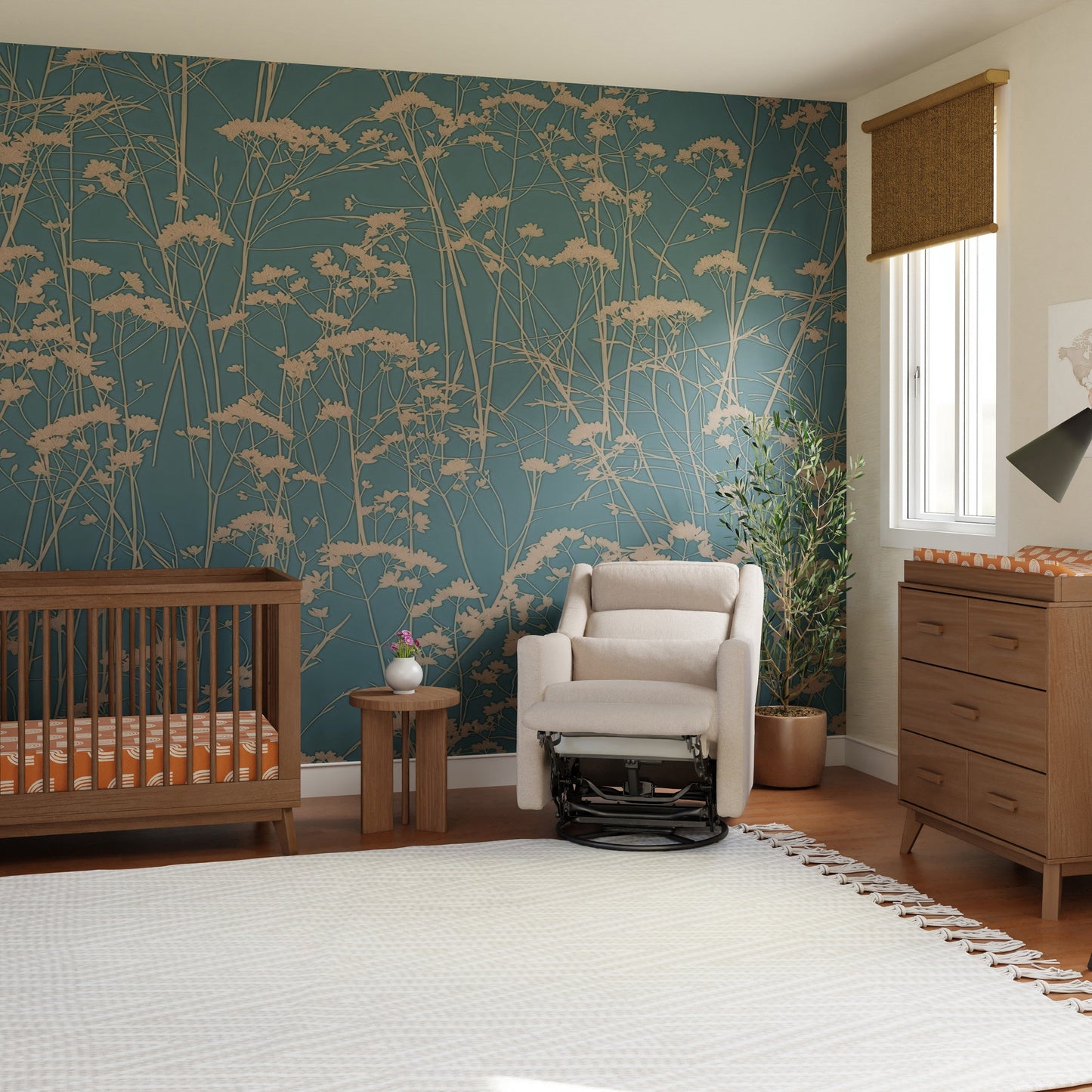 Babyletto Kiwi Plus Power Recliner and Swivel Glider with Power Adjustable Headrest and USB Port