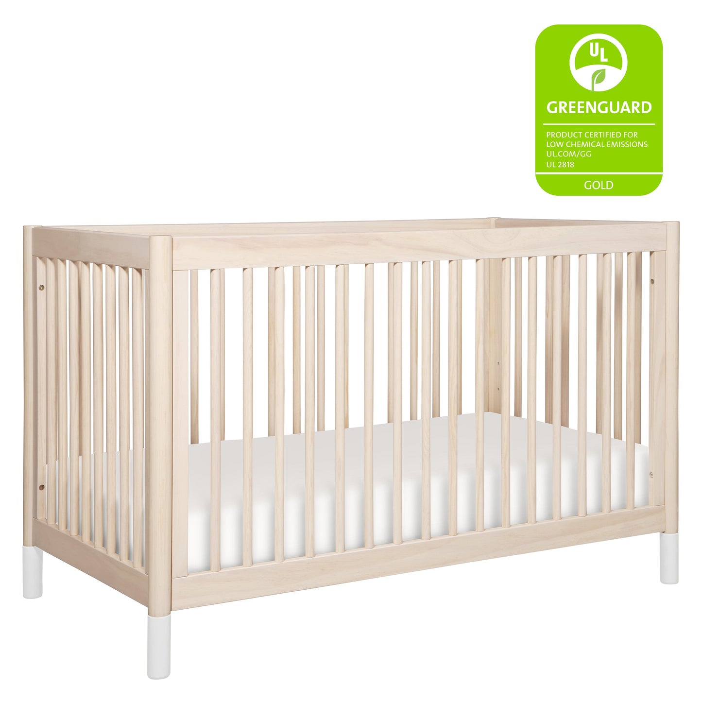 Babyletto Gelato 4-in-1 Convertible Crib with Toddler Bed Conversion Kit