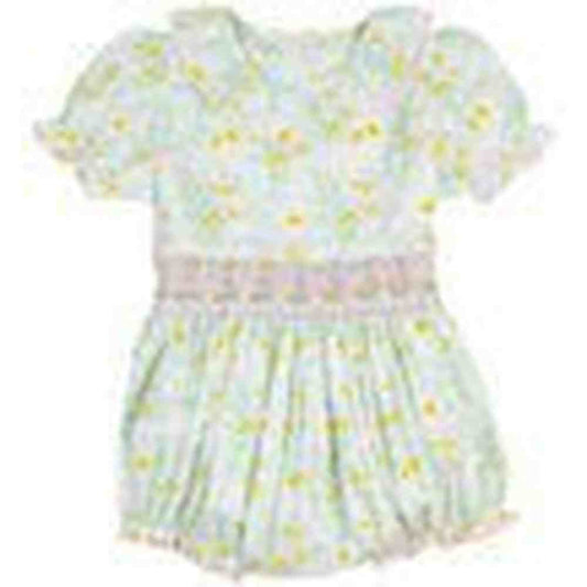 Smockingbird Girls Floral Bouquet Jenny Bubble babysupermarket