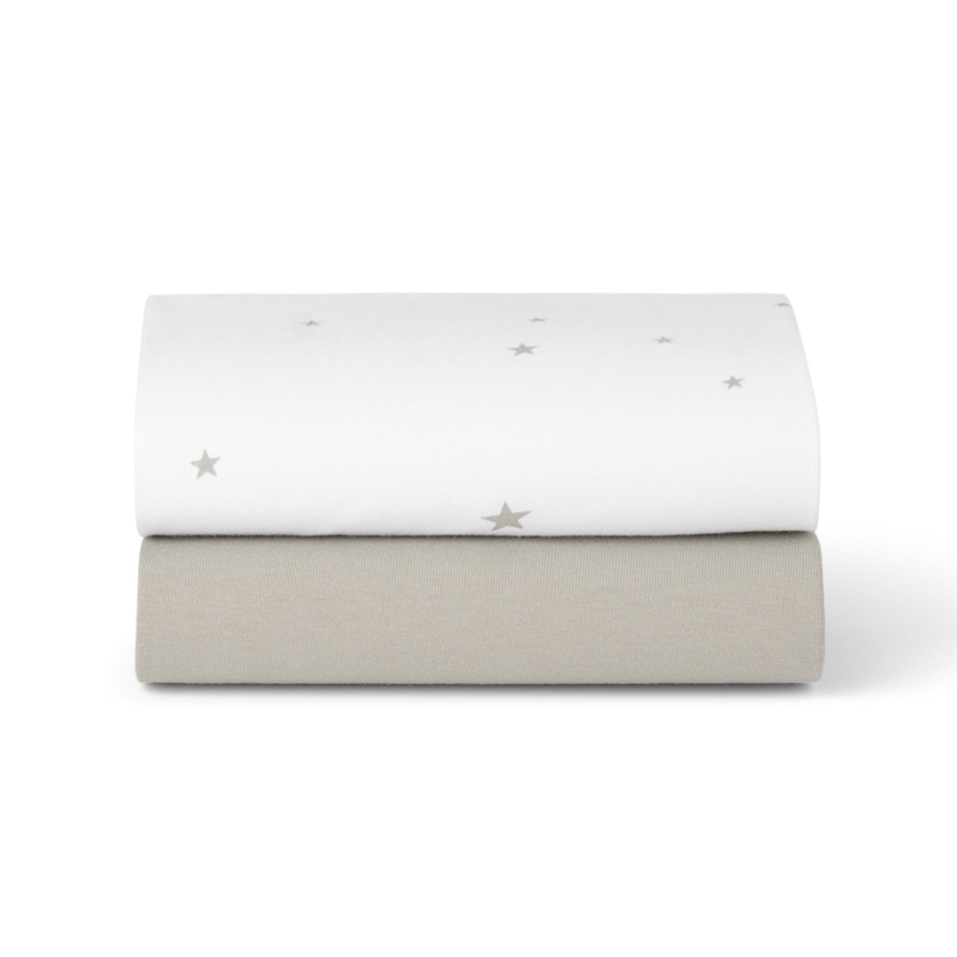 Snüz Bedding White Star SnüzPod 2-Pack Fitted Sheets