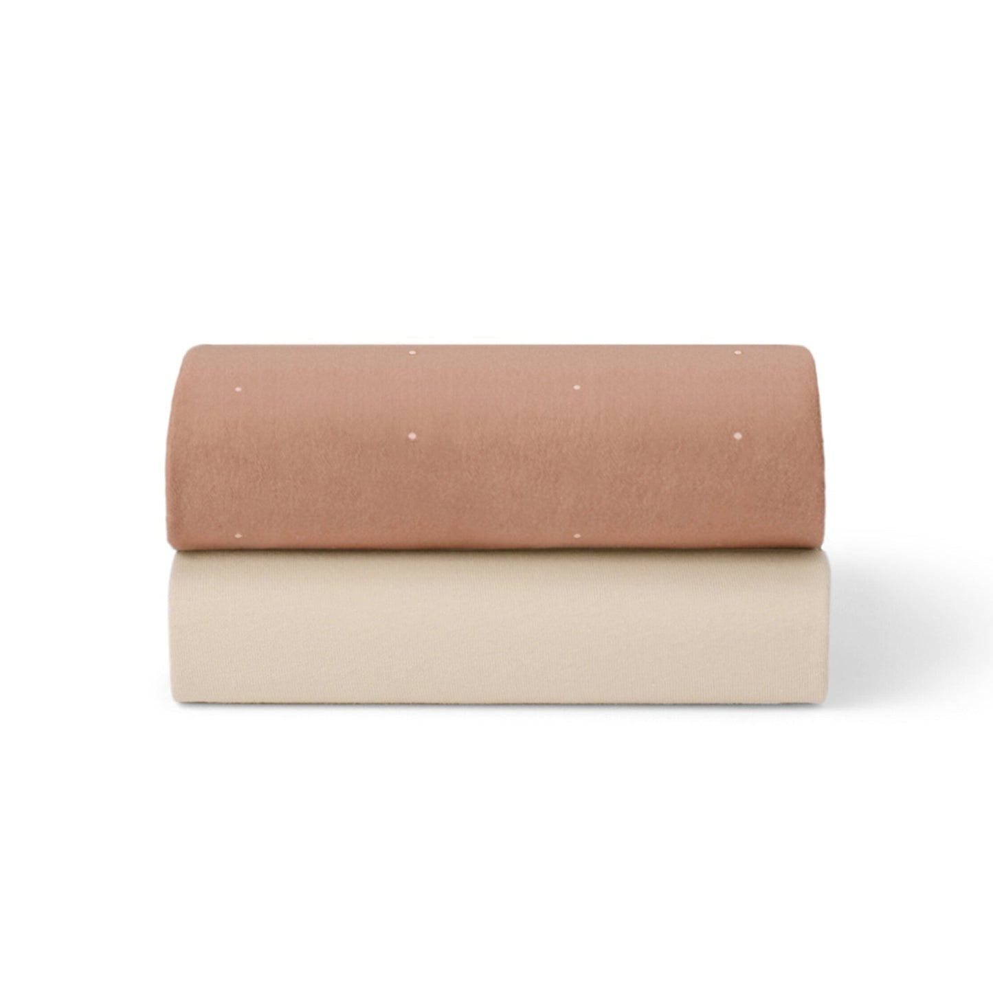 Snüz Bedding Blush Dot SnüzPod 2-Pack Fitted Sheets