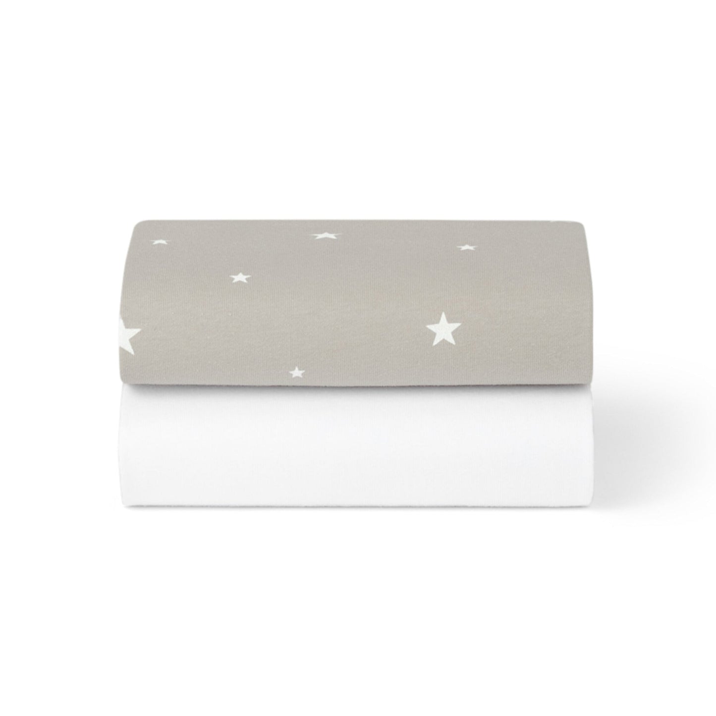 Snüz Bedding Grey Star SnüzPod 2-Pack Fitted Sheets