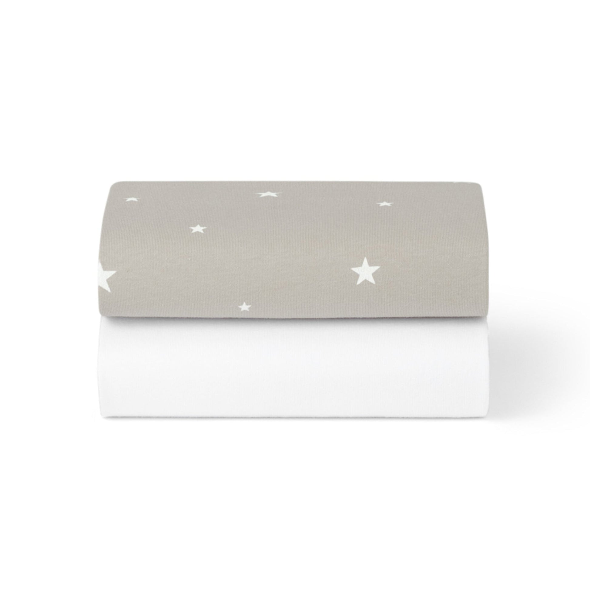 Snüz Bedding Grey Star SnüzPod 2-Pack Fitted Sheets