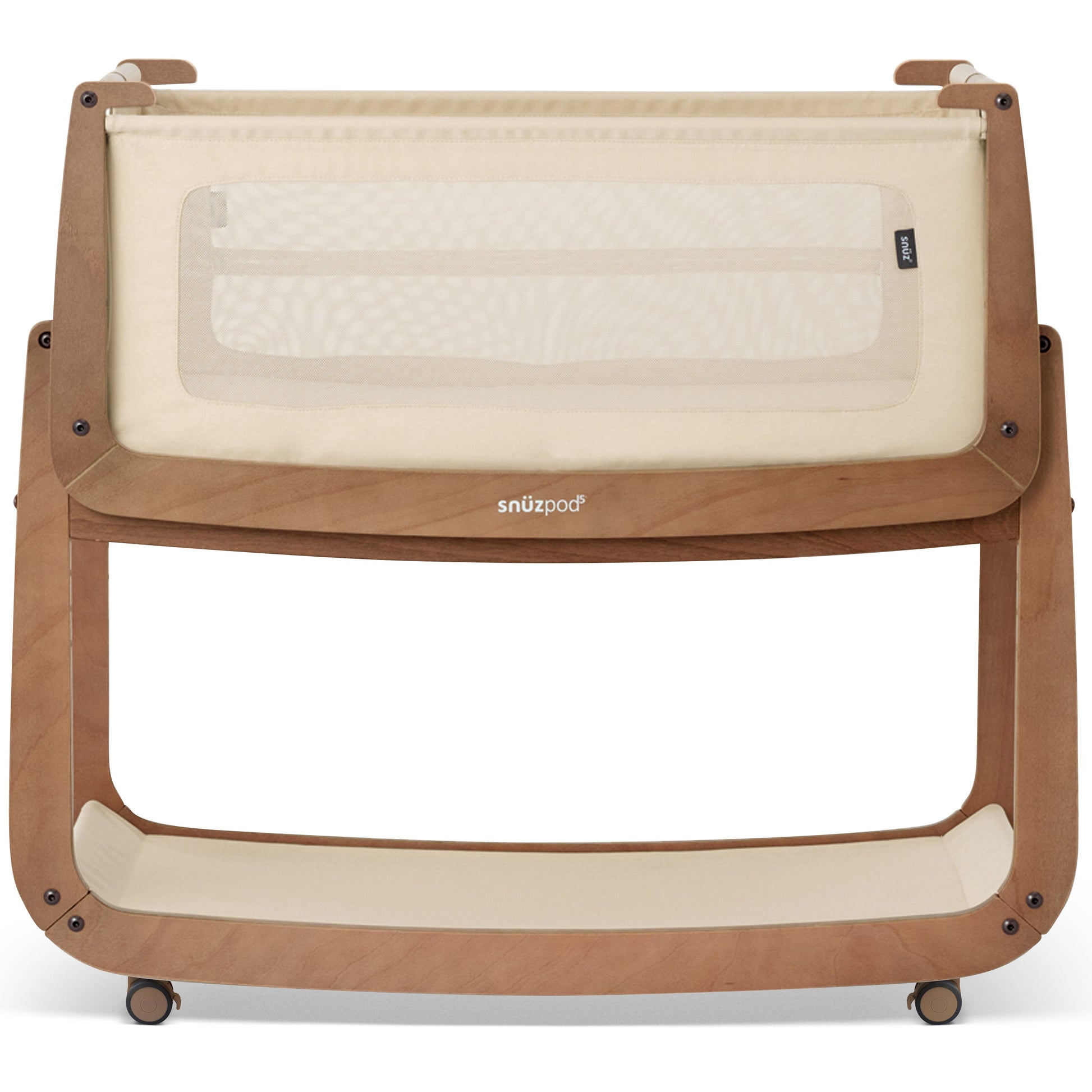 Snüz Bassinets Walnut SnüzPod5 Bedside Bassinet