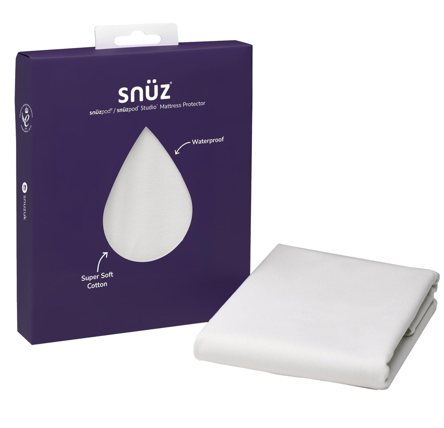 Snüz Bedding White SnüzPod5 Waterproof Mattress Protector