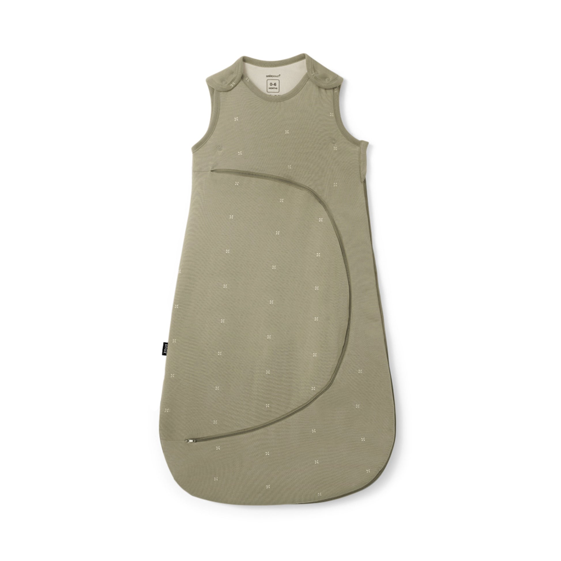 Snüz Sleep Sacks 1.0 / 0-6M SnüzPouch Sage Cross