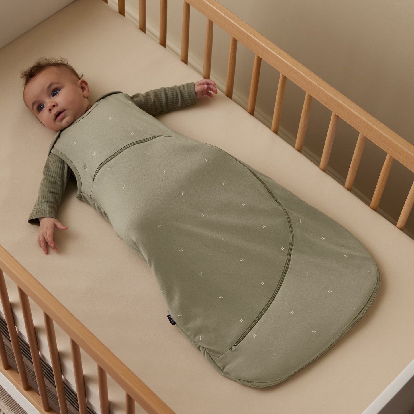 Snüz Sleep Sacks SnüzPouch Sage Cross