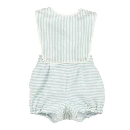 Sophie & Lucas Boys Apparel / Outfits / Infant Green / 3 Mo Sophie & Lucas Green Coastal Classics OG Boy Overall