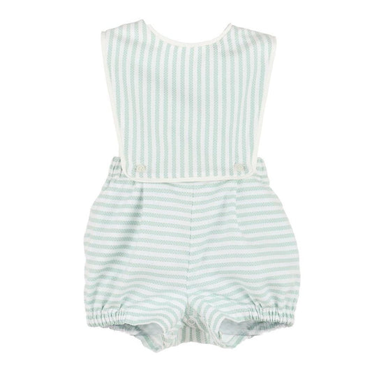 Sophie & Lucas Boys Apparel / Outfits / Infant Green / 3 Mo Sophie & Lucas Green Coastal Classics OG Boy Overall