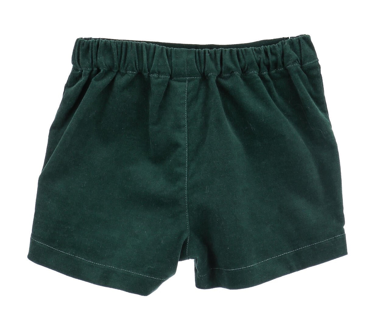 Sophie & Lucas Holly Jolly Velvet Boy Short Set