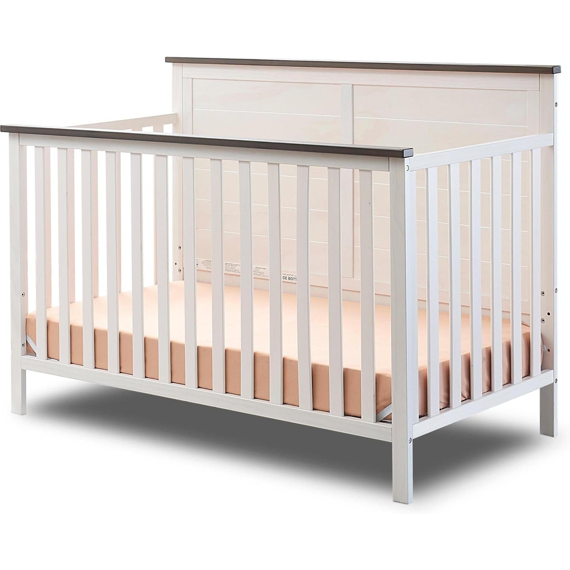 Sorelle Cribs Chocolate and White Sorelle Ashley Crib