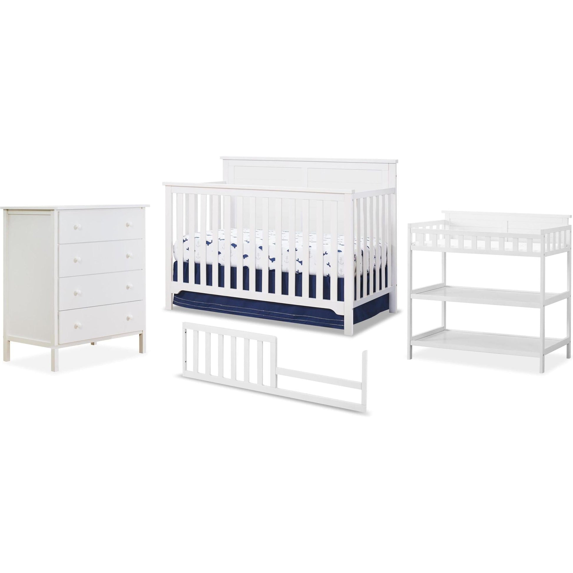 Sorelle Cribs White Sorelle Babies Bedroom Bundle