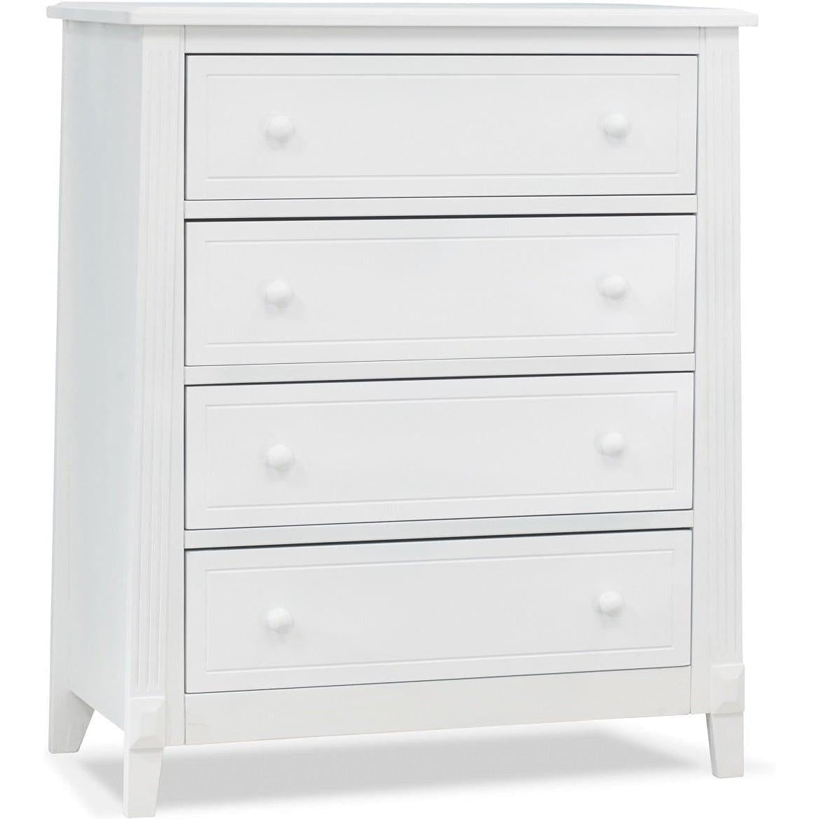 Sorelle Dressers White Sorelle Berkley 4-Drawer Chest