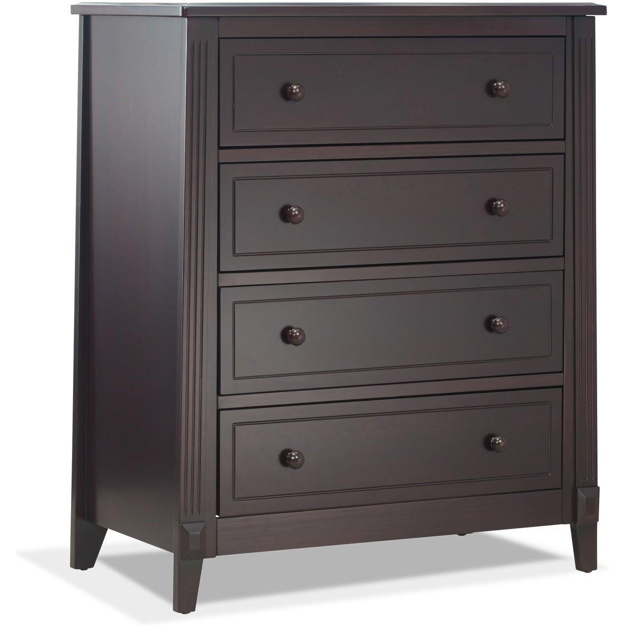 Sorelle Dressers Espresso Sorelle Berkley 4-Drawer Chest