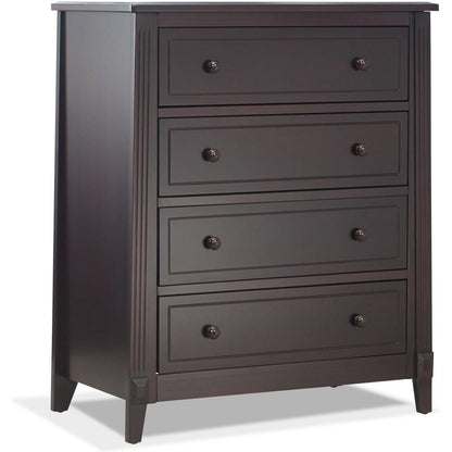 Sorelle Dressers Espresso Sorelle Berkley 4-Drawer Chest