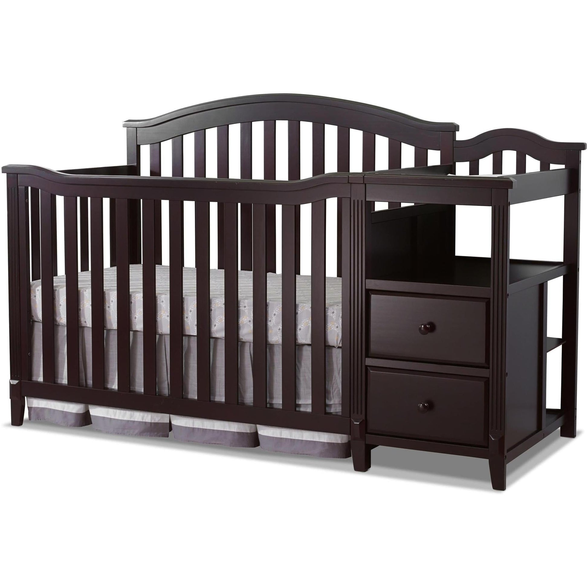Sorelle Cribs Espresso Sorelle Berkley Crib & Changer