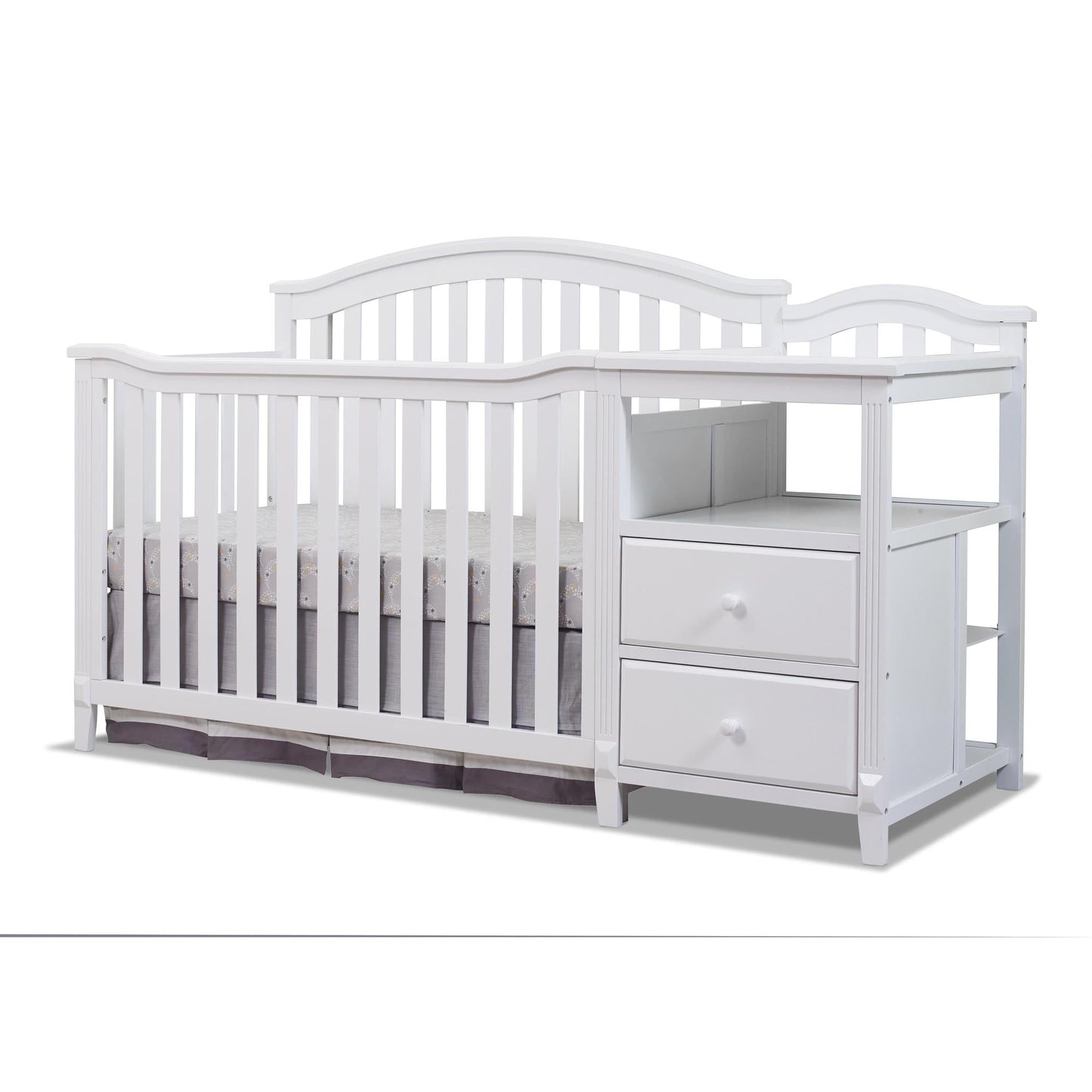 Sorelle Cribs White Sorelle Berkley Crib & Changer