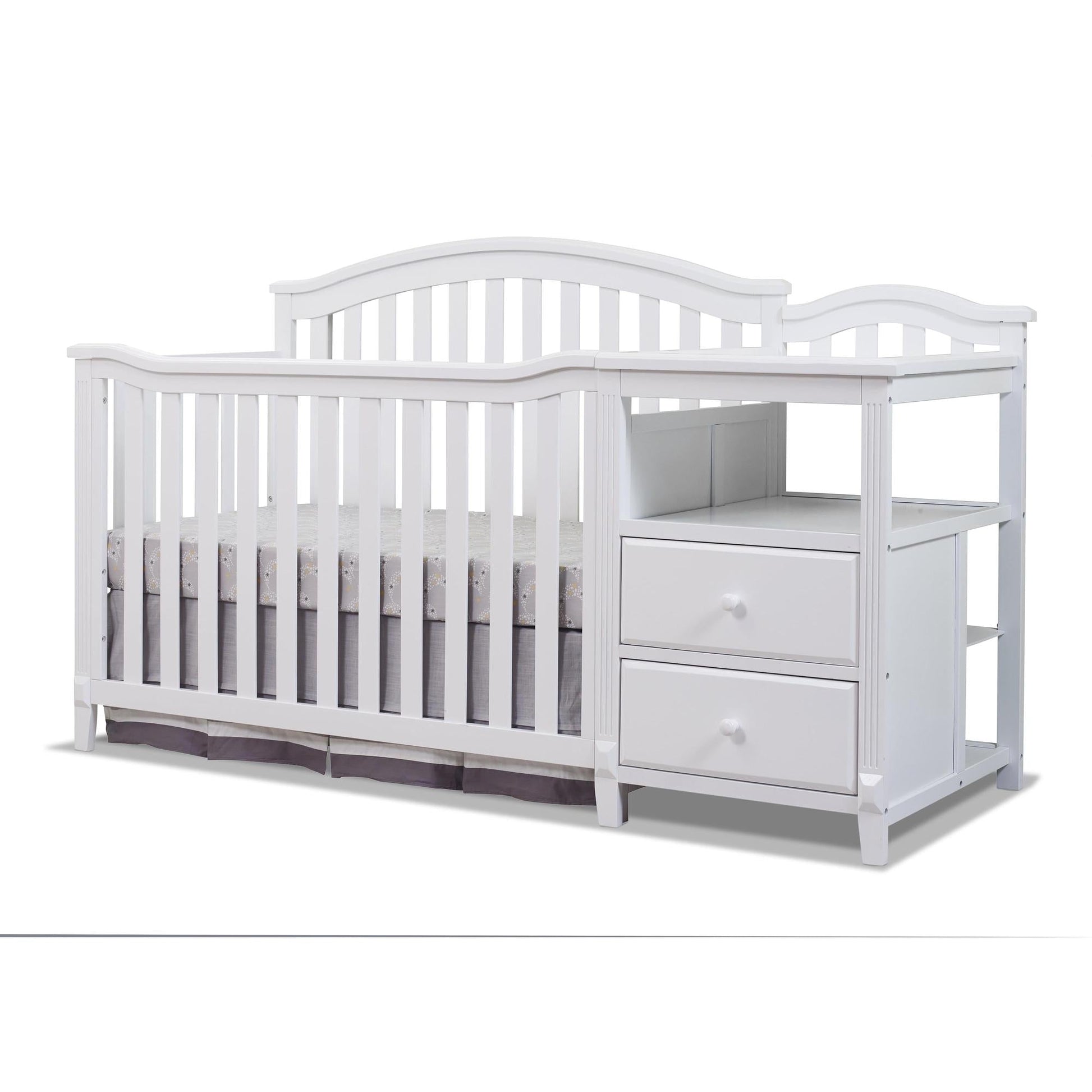 Sorelle Cribs White Sorelle Berkley Crib & Changer