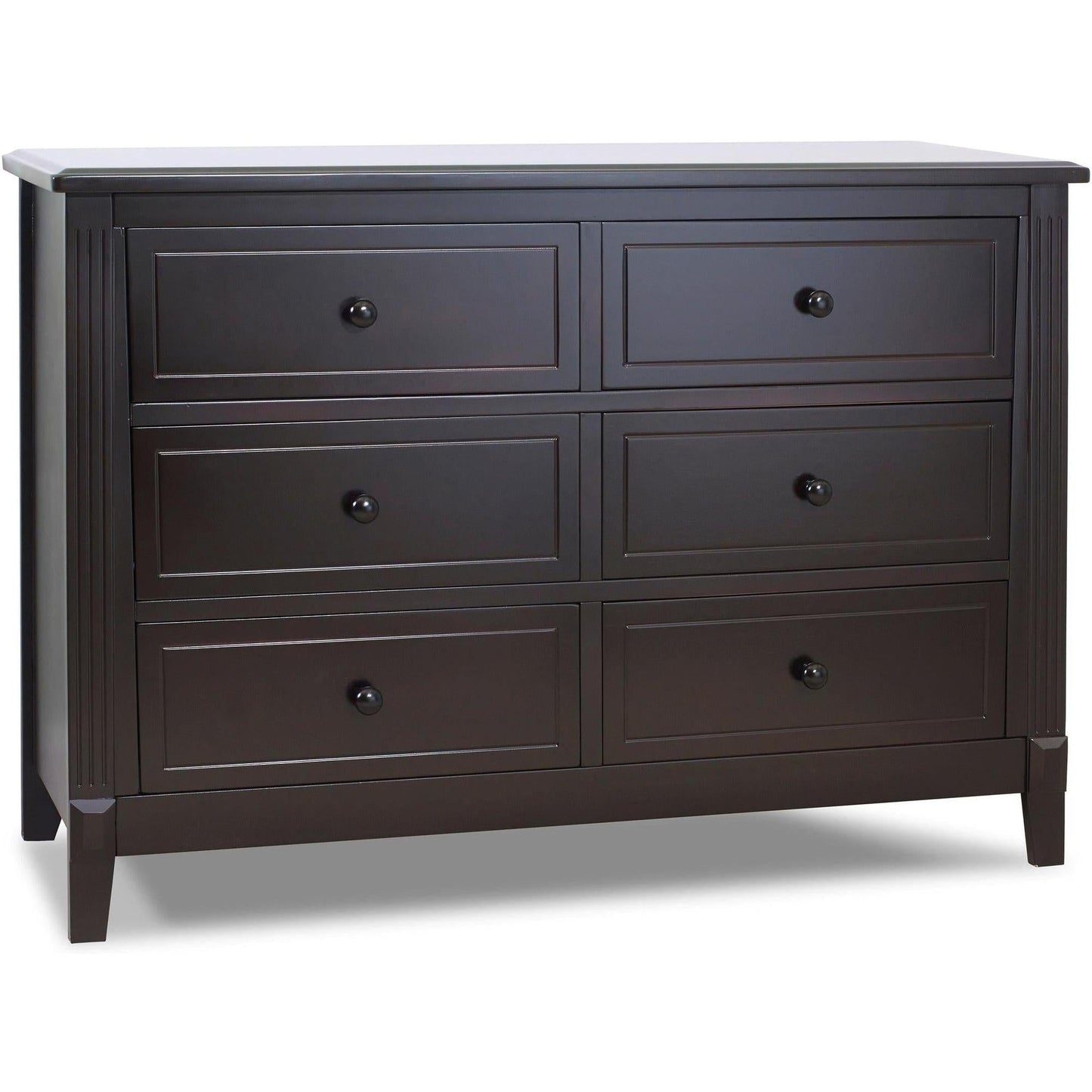 Sorelle Dressers Espresso Sorelle Berkley Double Dresser