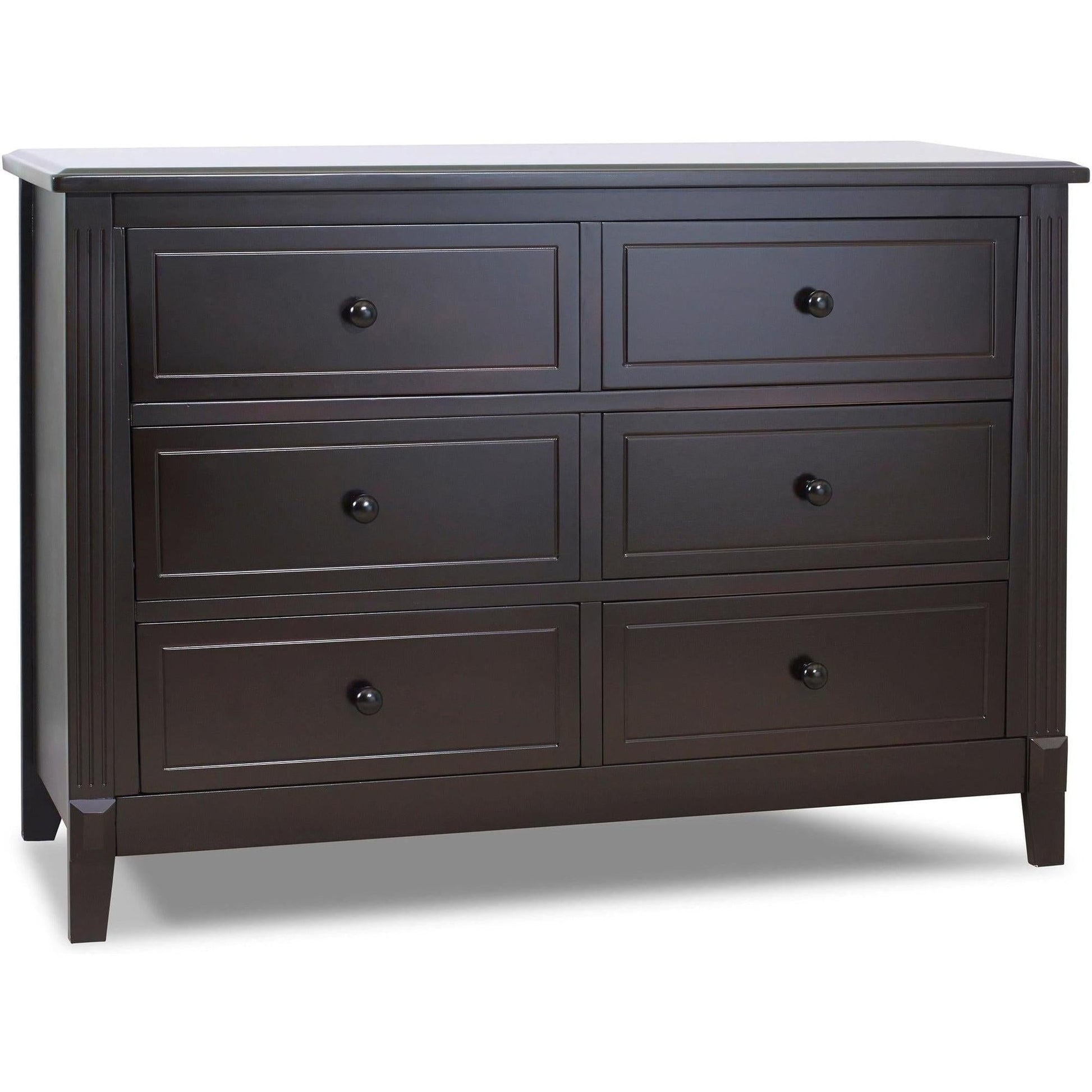 Sorelle Dressers Espresso Sorelle Berkley Double Dresser