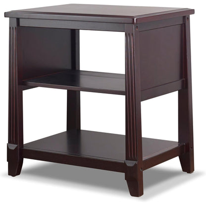 Sorelle Nightstands Espresso Sorelle Berkley Nightstand