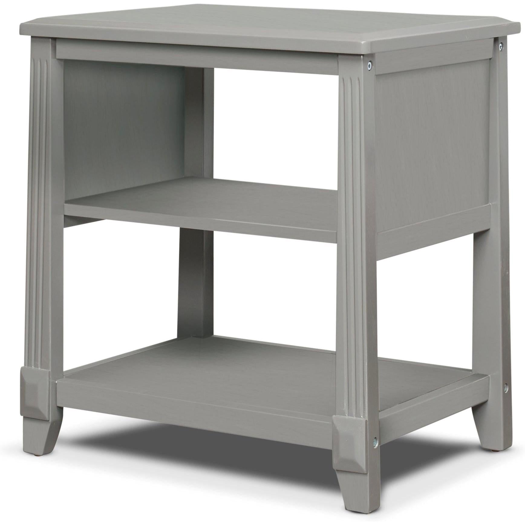Sorelle Nightstands Weathered Gray Sorelle Berkley Nightstand