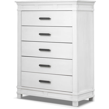 Sorelle Dressers Vintage White Sorelle Brookfield 5-Drawer Chest