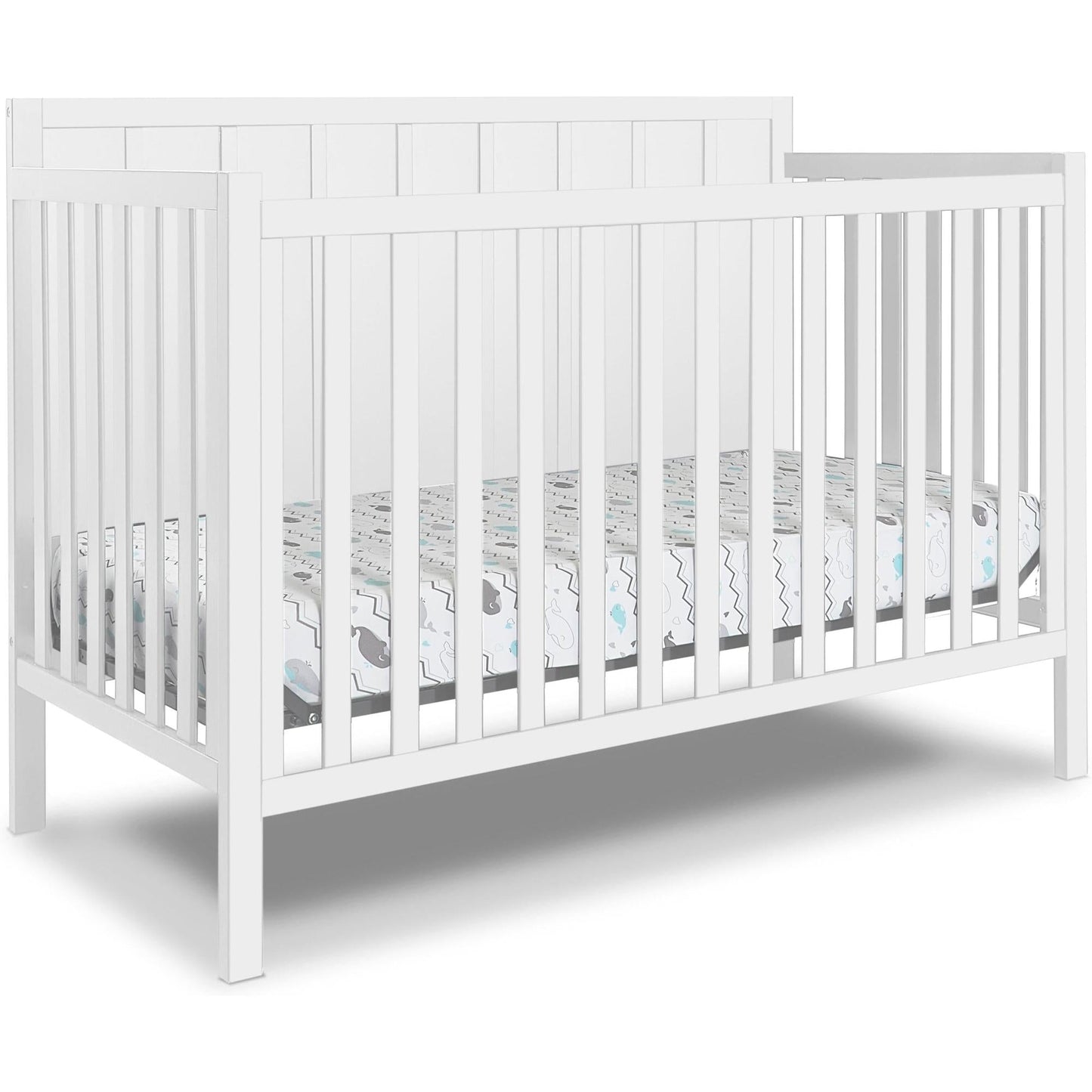 Sorelle Cribs White Sorelle Essex 4-in-1 Convertible Crib